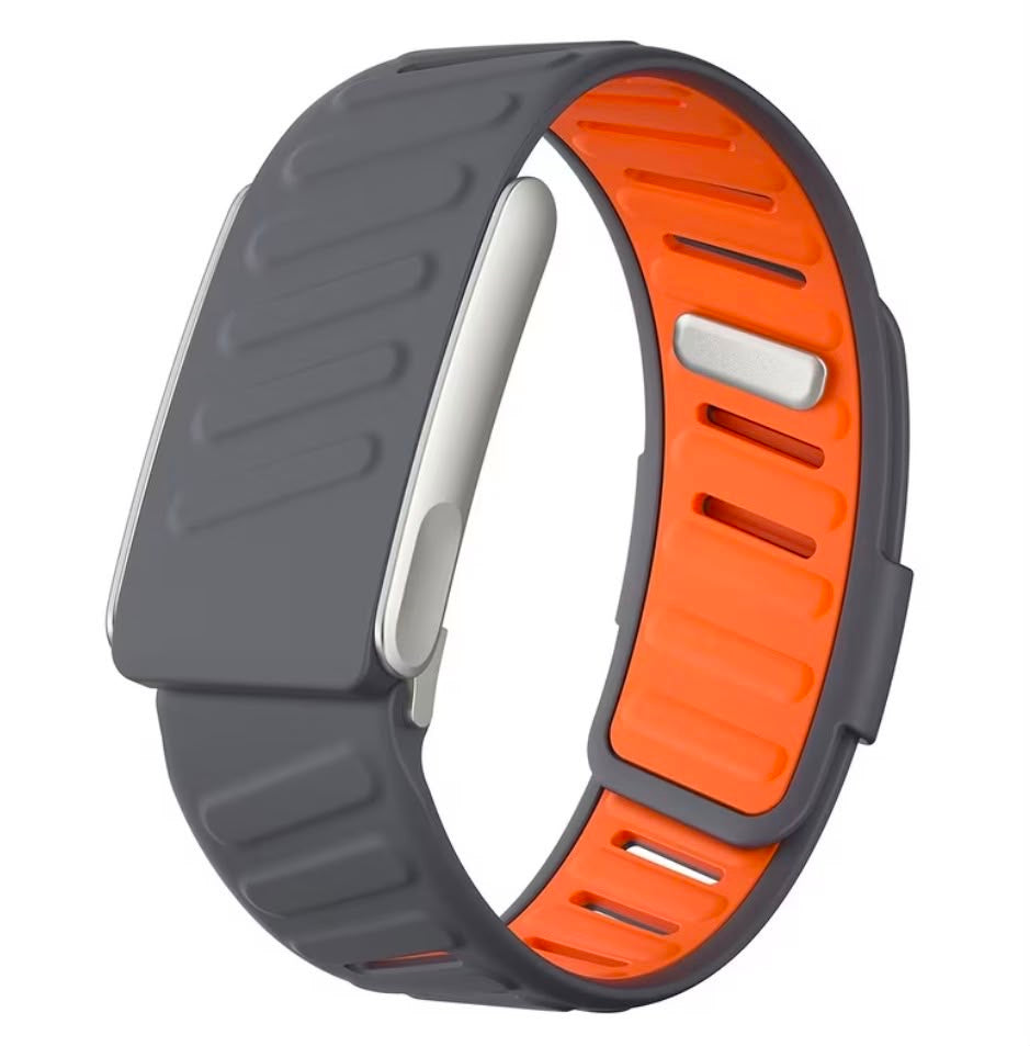 Storm Grey full grey rubber strap for WHOOP 5.0 and WHOOP MG