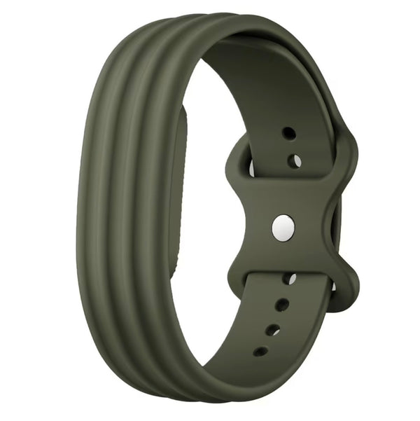 Pine Needle Green rubber strap for Fitbit Air